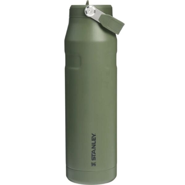 Stanley 10-12111-081 The IceFlow Flip Straw 1,06 Litre Pipetli Termos Bardak - Haki