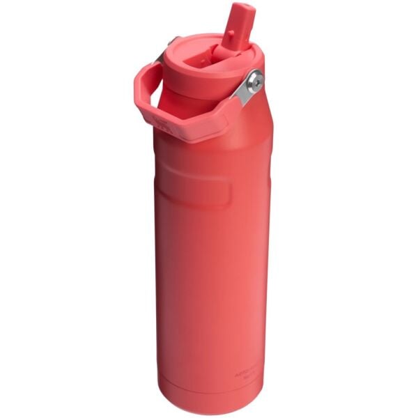 Stanley 10-12111-080 The IceFlow Flip Straw 1,06 Litre Pipetli Termos Bardak - Mercan