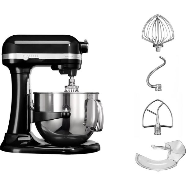 KitchenAid Artisan 5KSM7580XEOB Onyx Black 6.9 Litre Mutfak Şefi
