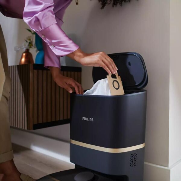 Philips XU7100/01 7000 Serisi Aqua Islak & Kuru İstasyonlu Robot Süpürge - Siyah