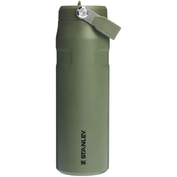 Stanley 10-11283-179 The IceFlow Flip Straw 0,70 Litre Pipetli Termos - Haki