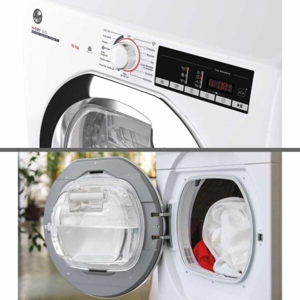Hoover HLEH10A2TCEX-17 Wi-Fi 10 Kg. Çamaşır Kurutma Makinesi