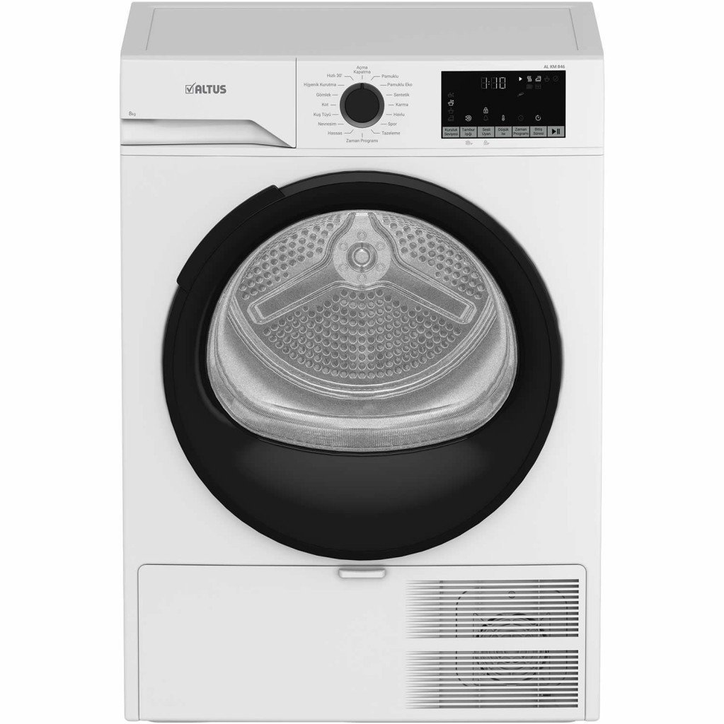 Altus AL KM 846 8 Kg. Isı Pompalı Çamaşır Kurutma Makinesi