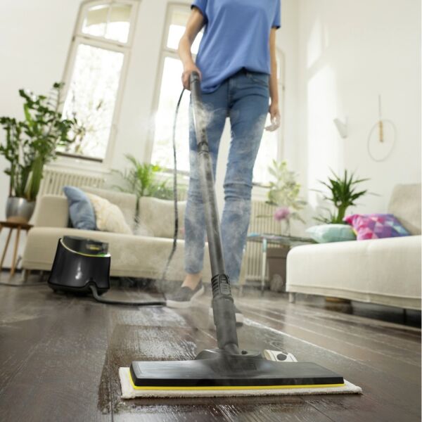 Karcher SC 3 Deluxe Anniversary Edition 3.5 Bar 1900 W Buharlı Temizlik Makinesi - Siyah