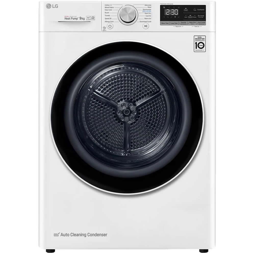 Lg RC90V9AV2W 9 Kg. A+++-%10 Dual İnverter Isı Pompalı Kurutma Makinesi
