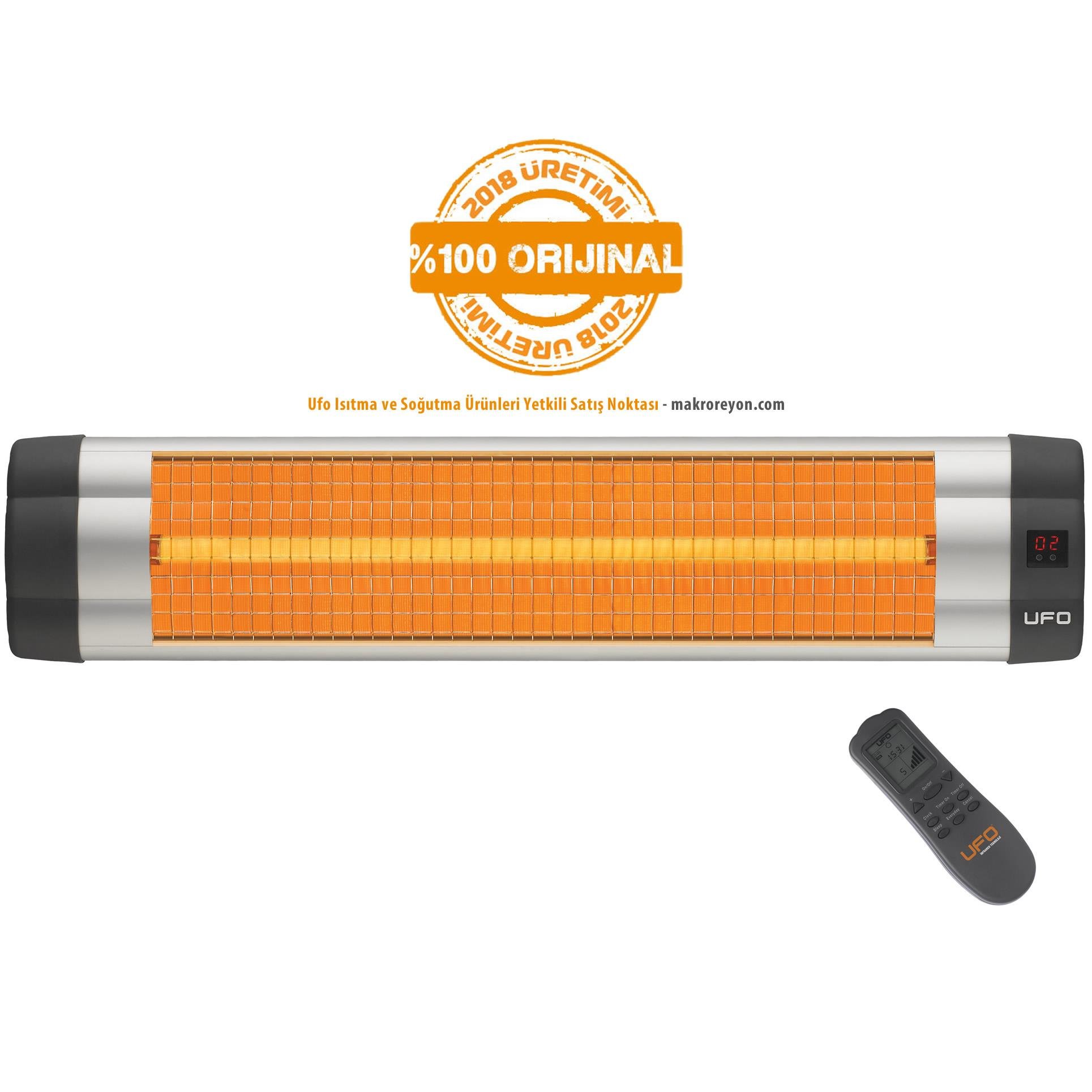 Ufo Star S/23 UK 2300 Watt infrared Isıtıcı - %100 Orijinal Ürün
