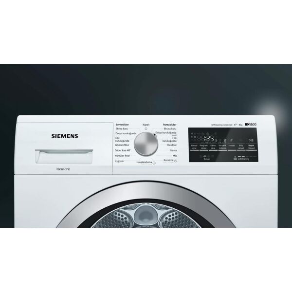 Siemens WT45W410TR 8 Kg. A++ Çamaşır Kurutma Makinesi