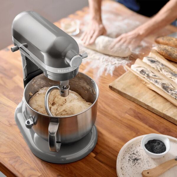 KitchenAid 5KSM70SHXECU 6,6 L Kaldırılabilir Kaseli Stand Mikser - Contour Silver