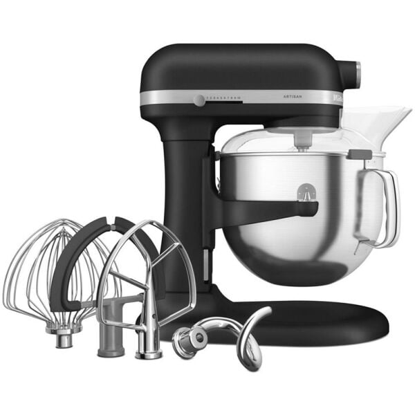 KitchenAid 5KSM70SHXEBK 6,6 L Kaldırılabilir Kaseli Stand Mikser - Cast Iron Black