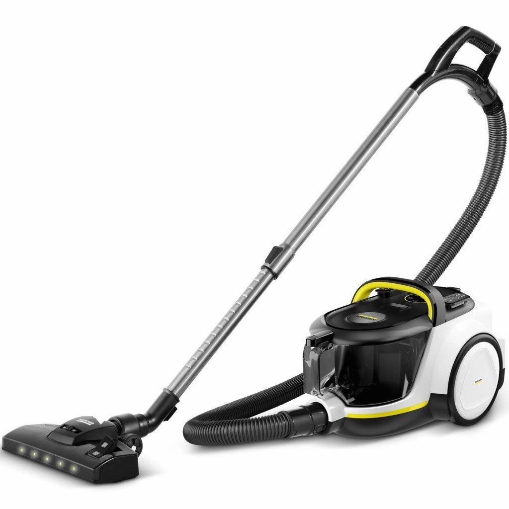 Karcher VCC 6 CycloneX Dual Control BW 800W Toz Torbasız Elektirikli Süpürge - Beyaz (5 Yıl Garanti)