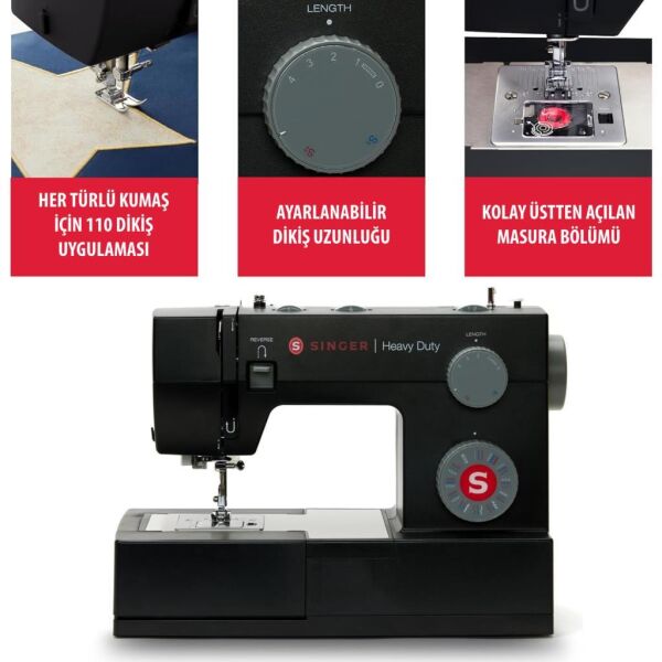 Singer HD4432 Heavy Duty Dikiş Makinesi