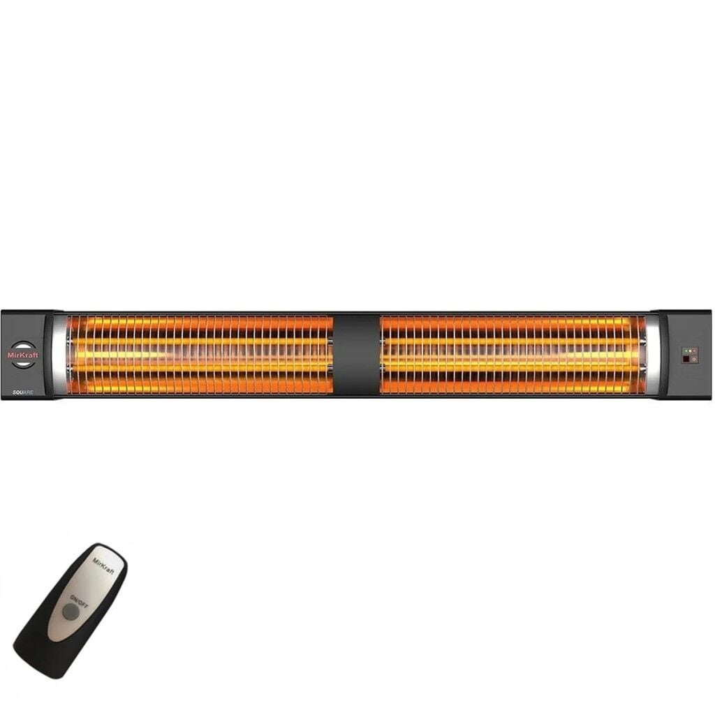 MirKraft Square 2800W Uzaktan Kumandalı Dış Mekan Infrared Isıtıcı