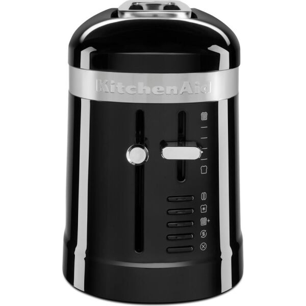 KitchenAid 5KMT3115EOB Design 2 Dilim Uzun Yuvalı Ekmek Kızartma Makinesi - Onyx Black