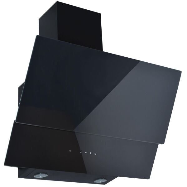 Luxell DT 4 Program Dijital Turbo Siyah Cam Ankastre Set