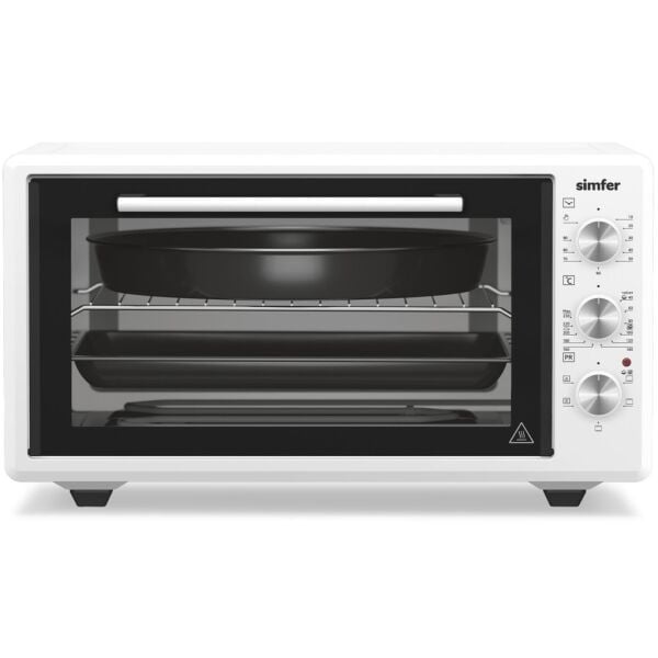 Simfer 4546 45 Litre Turbo Midi Fırın - Beyaz