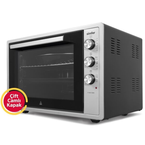Simfer 7033 70 Litre Turbo Midi Fırın - İnox