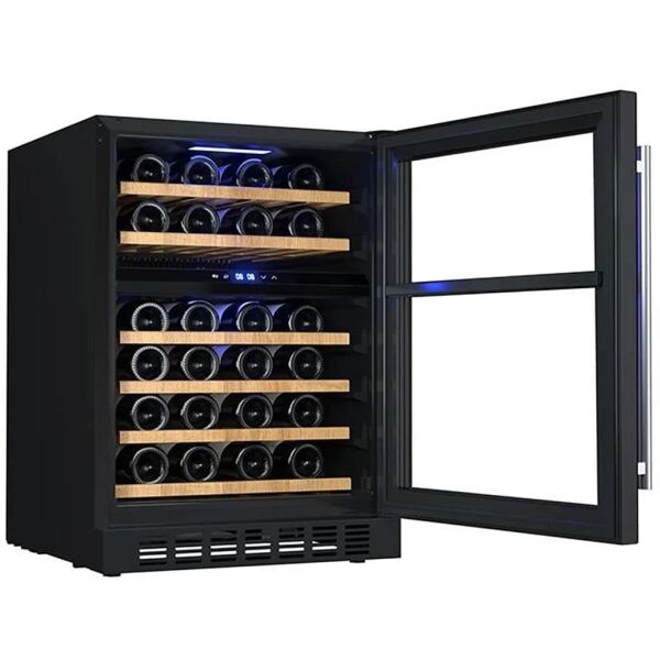 Berfmann BUW46-BG2 Çift Bölmeli 46 Şişe Kapasiteli Ankastre Şarap Dolabı