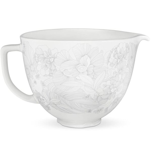 KitchenAid 4,3 L ve 4,8 Stand Mikser için Seramik Kase - 5KSM2CB5PWF