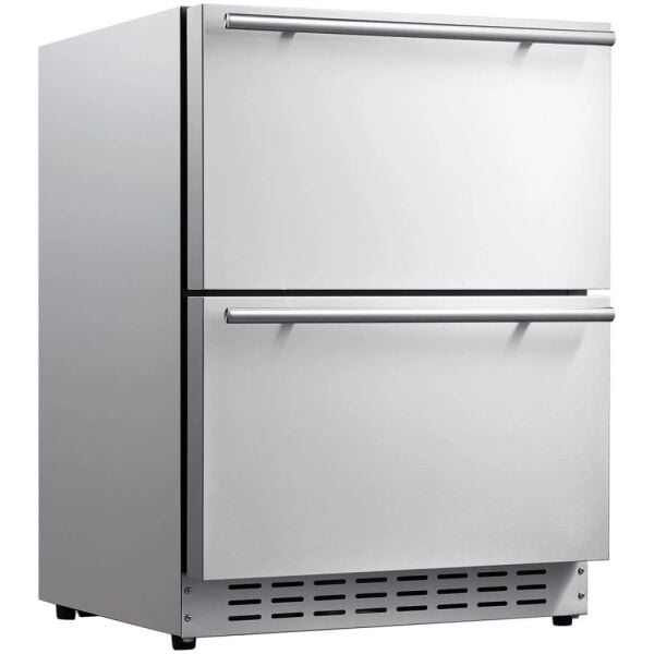 Berfmann BUR113-DSS Tezgah Altı Çekmeceli 113 Litre No Frost Buzdolabı