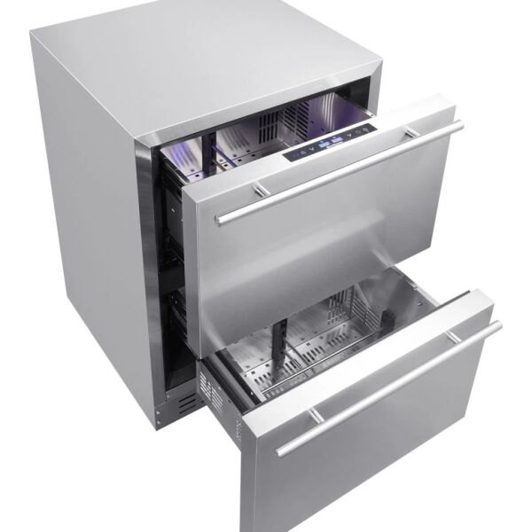 Berfmann BUR113-DSS Tezgah Altı Çekmeceli 113 Litre No Frost Buzdolabı