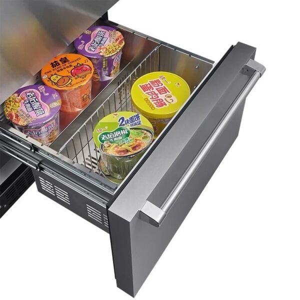 Berfmann BUF113-DS Tezgah Altı Çekmeceli 113 Litre No Frost Buzdolabı & Dondurucu