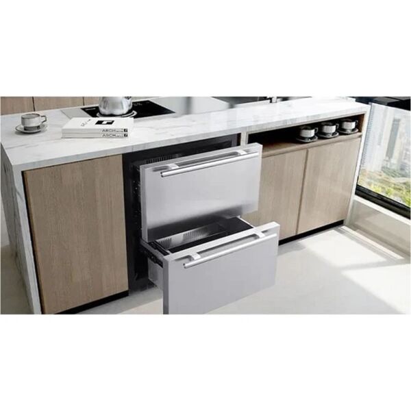 Berfmann BUF113-DS Tezgah Altı Çekmeceli 113 Litre No Frost Buzdolabı & Dondurucu