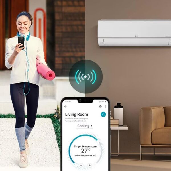Lg PC09SQ (S3-M09JA2FA) DualCool Plus 9000 Btu Wifi R32 Gaz A++ İnverter Klima