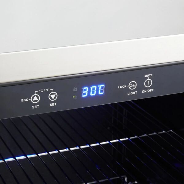 Berfmann BUR113-SS Tezgah Altı Tek Kapılı 113 Litre No Frost Buzdolabı