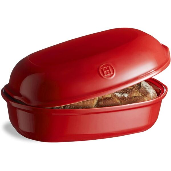 Emile Henry EH345501 Artisan Seramik Ekmek Fırın Kabı (34x23x14,5 / 3,4 Litre)