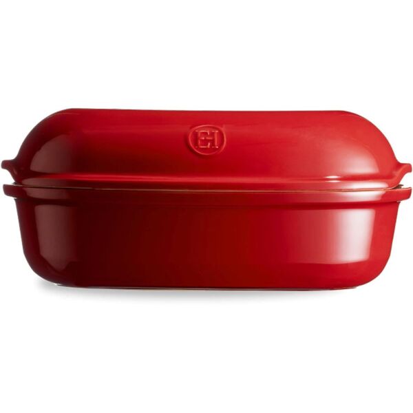 Emile Henry EH345501 Artisan Seramik Ekmek Fırın Kabı (34x23x14,5 / 3,4 Litre)