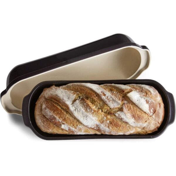 Emile Henry EH795503 Seramik Ekmek Fırın Kabı (39x16,5x15 / 2,3 Litre)