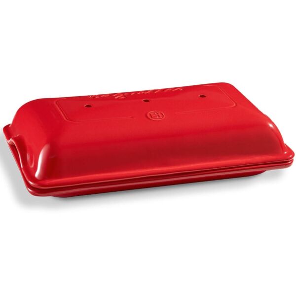 Emile Henry EH345506 Seramik Baget Ekmek Fırın Kabı (39,5x23x10 / 3,7 Litre)
