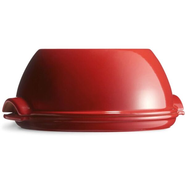 Emile Henry EH345507 Seramik Yuvarlak Ekmek Fırın Kabı (32,5x30x14 / 5,2 Litre)