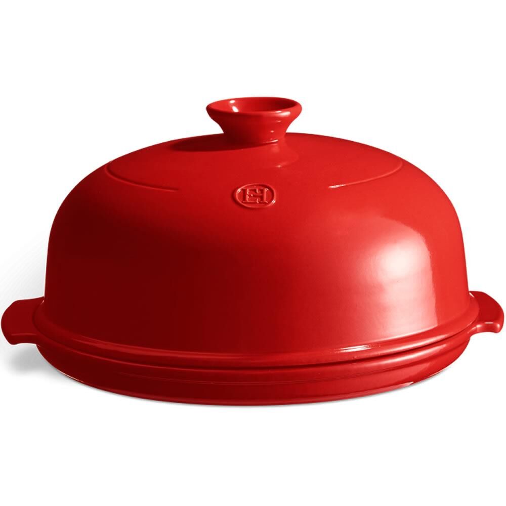 Emile Henry EH349108 Seramik Yuvarlak Ekmek Fırın Kabı (34x34x16,5 / 4,5 Litre)
