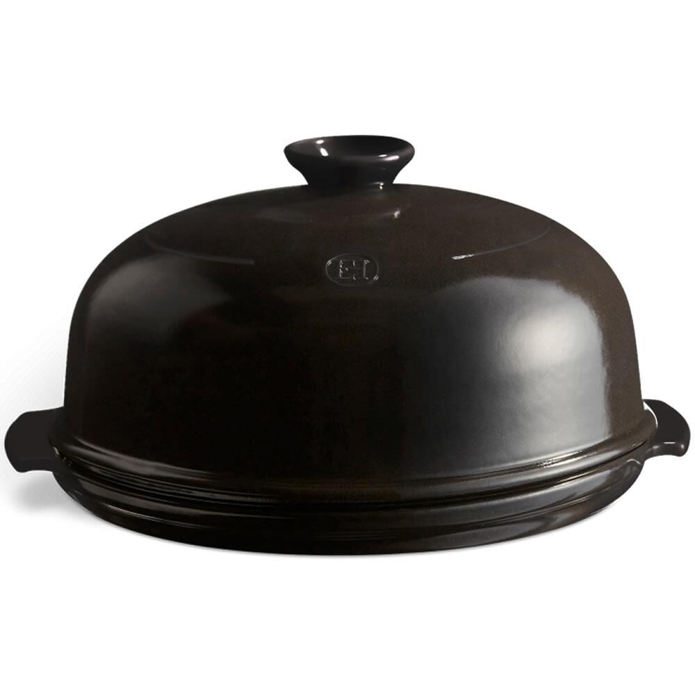 Emile Henry EH799108 Seramik Yuvarlak Ekmek Fırın Kabı (34x34x16,5 / 4,5 Litre)