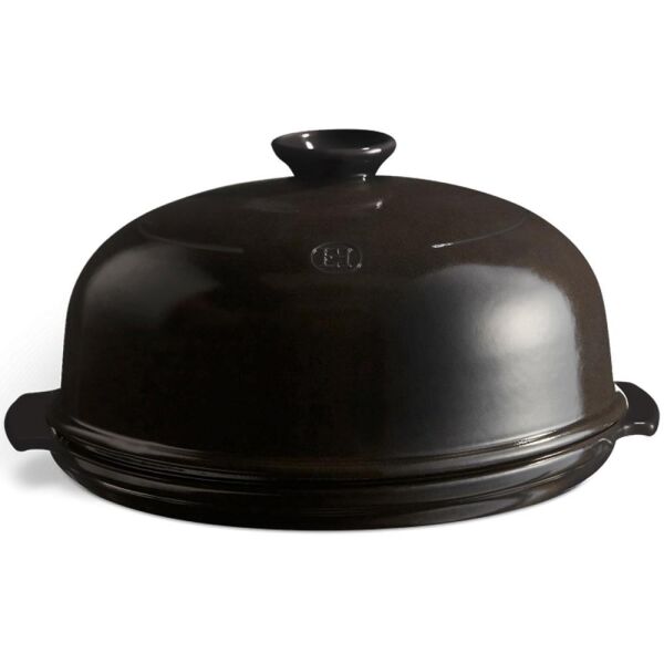 Emile Henry EH799108 Seramik Yuvarlak Ekmek Fırın Kabı (34x34x16,5 / 4,5 Litre)