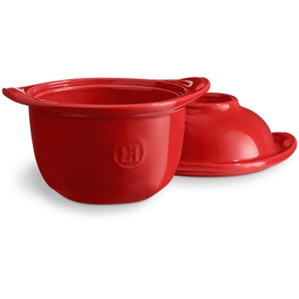 Emile Henry EH348409 Seramik Yumurta Fırın Kabı  (14x11x11,5 / 0,3 Litre)