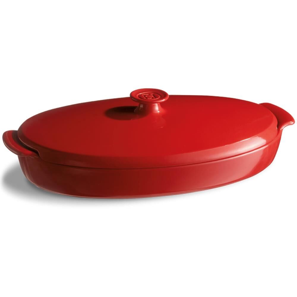 Emile Henry EH348443 Seramik Balık Buğlama Fırın Kabı