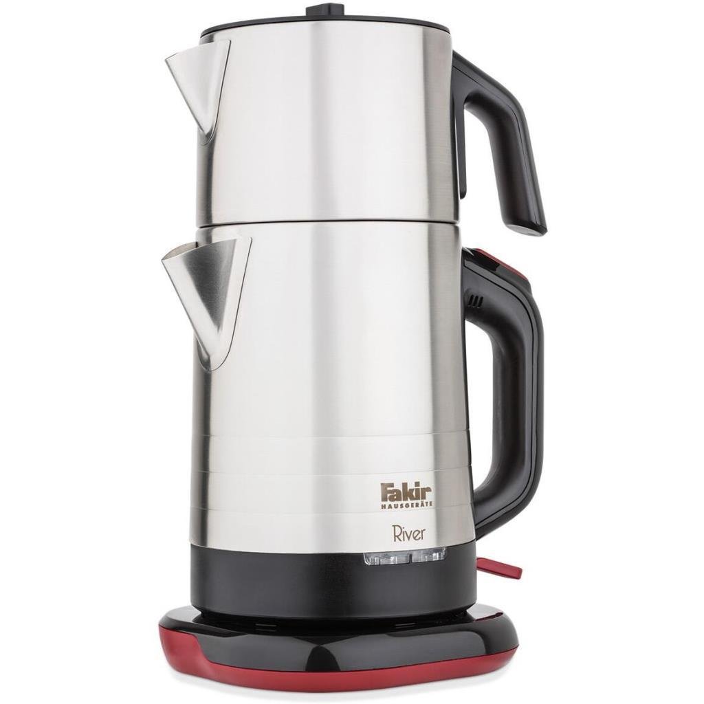 Fakir River 2 in 1 1800W Paslanmaz Çelik Çay Makinesi