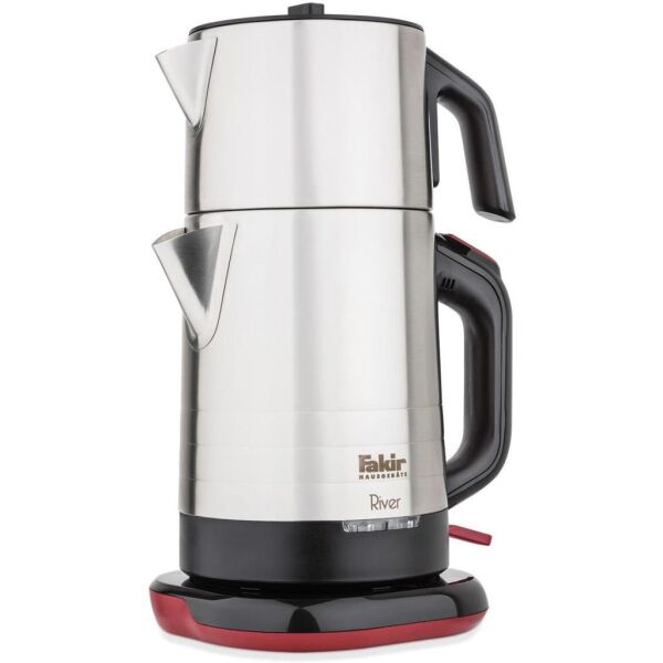 Fakir River 2 in 1 1800W Paslanmaz Çelik Çay Makinesi