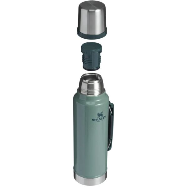 Stanley 10-11347-119 Klasik Vakumlu 1.4 Litre Çelik Termos - Yeşil