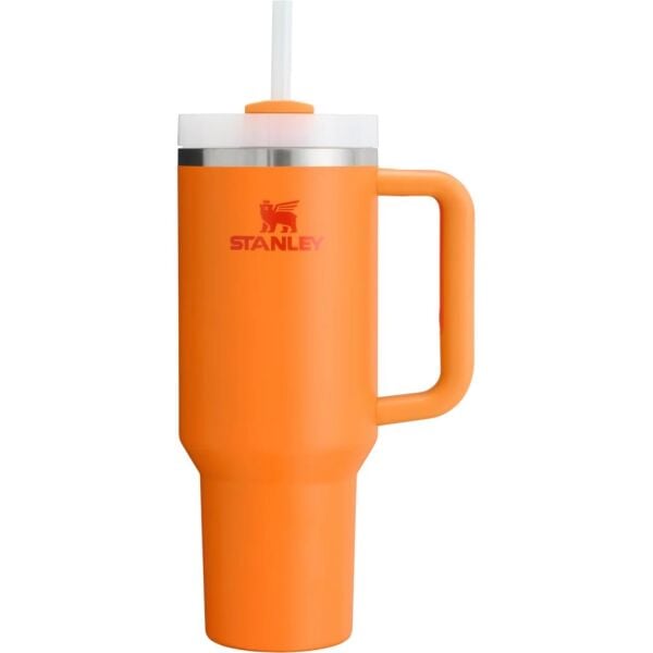 Stanley 10-13230-065 Quencher 1.18 Litre Pipetli Çelik Termos - Turuncu