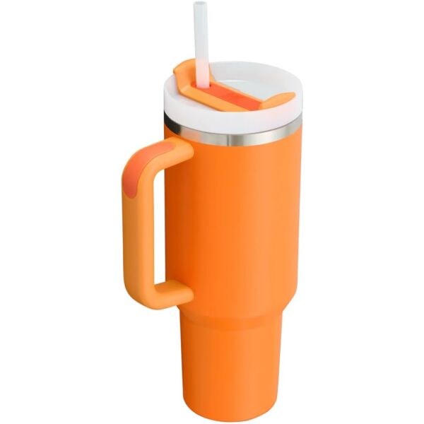 Stanley 10-13230-065 Quencher 1.18 Litre Pipetli Çelik Termos - Turuncu