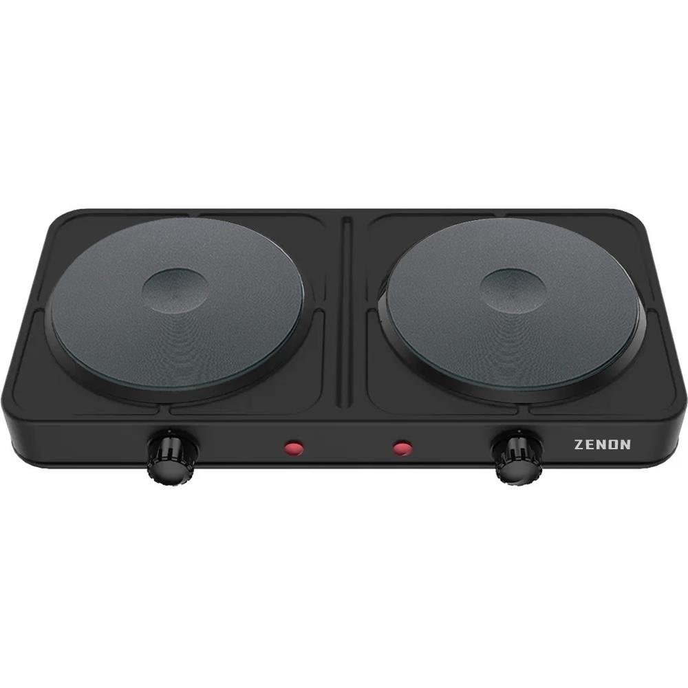 Zenon LX-7020 Hoplate 2000W İkili Elektrikli Pleyt Ocak - Siyah