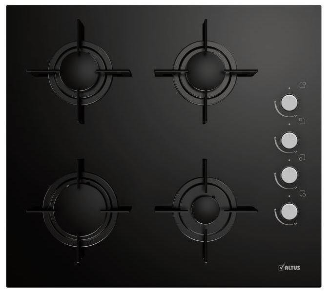 Altus AL 89 GBD Siyah Cam Set Üstü Ocak