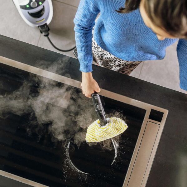 Karcher SC 5 EasyFix Iron Plug 4.2 Bar 2250 W Buharlı Temizlik Makinesi - Beyaz (5 Yıl Garanti)