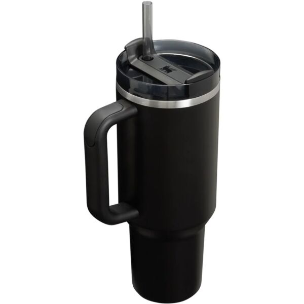 Stanley 10-12574-015 Quencher 1.18 Litre Pipetli Çelik Termos - Siyah
