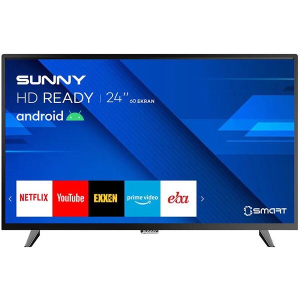 Sunny SN24LEDE6681 24'' 60 Ekran Dahili Uydu Smart Wifi Android Led TV