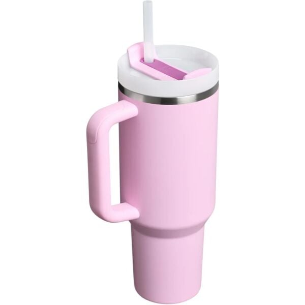 Stanley 10-10825-050 Quencher 1.18 Litre Pipetli Çelik Termos - Pembe