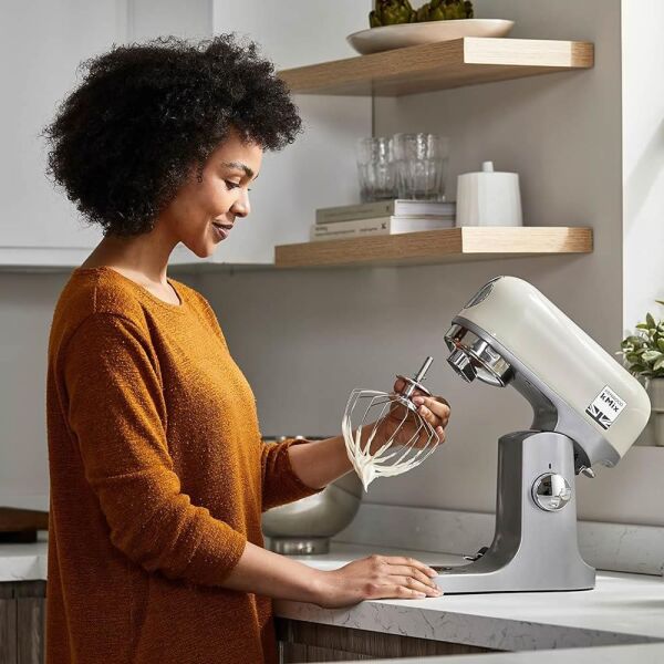 Kenwood KMX750CR kMix 1000W 5 Litre Stand Mikser - Silver / Krem
